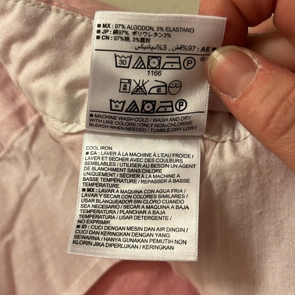 Old navy Pink chino Women's Shorts size 10 - Picture 7 of 9
